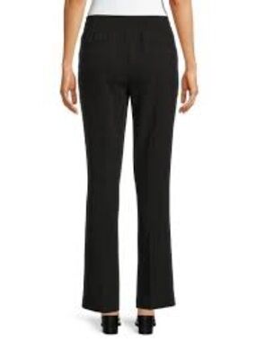 Theory Black Boot-Cut Stretch Pants 747